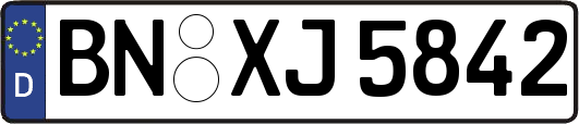 BN-XJ5842