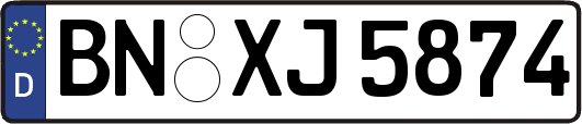 BN-XJ5874