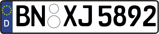BN-XJ5892