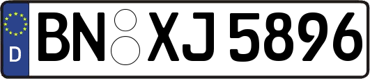 BN-XJ5896