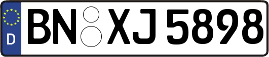 BN-XJ5898