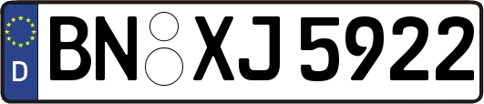 BN-XJ5922