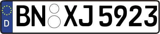 BN-XJ5923