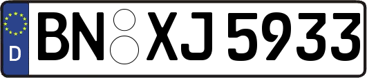 BN-XJ5933
