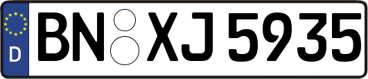 BN-XJ5935