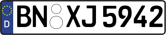 BN-XJ5942