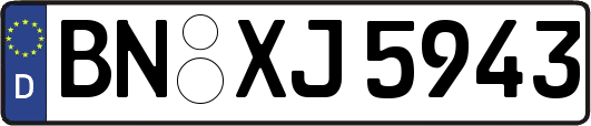 BN-XJ5943