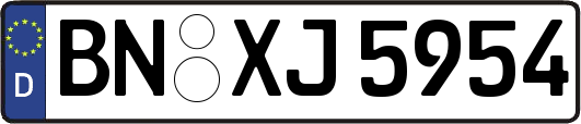 BN-XJ5954