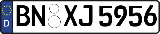 BN-XJ5956