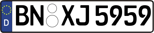 BN-XJ5959