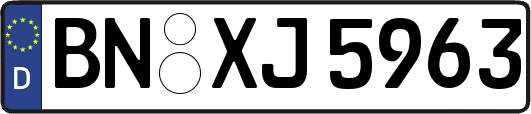 BN-XJ5963