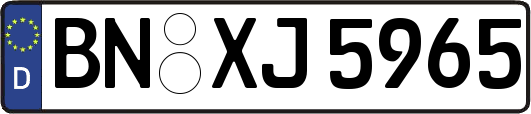 BN-XJ5965