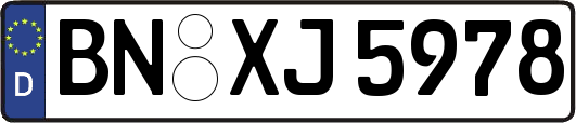 BN-XJ5978