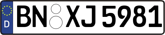 BN-XJ5981
