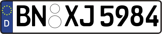 BN-XJ5984