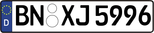 BN-XJ5996