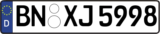 BN-XJ5998