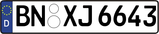 BN-XJ6643