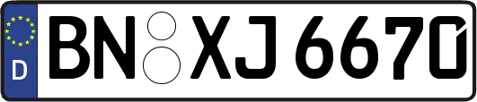 BN-XJ6670