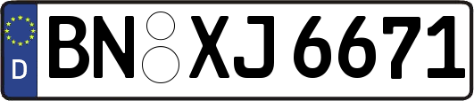 BN-XJ6671