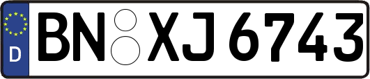 BN-XJ6743
