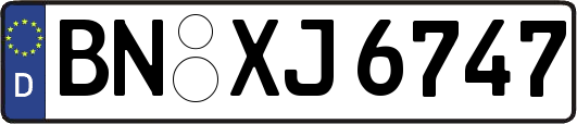 BN-XJ6747