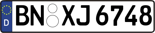 BN-XJ6748