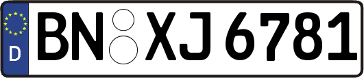 BN-XJ6781