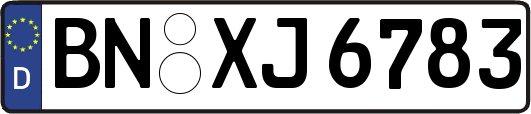 BN-XJ6783