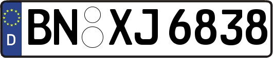 BN-XJ6838