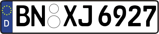 BN-XJ6927