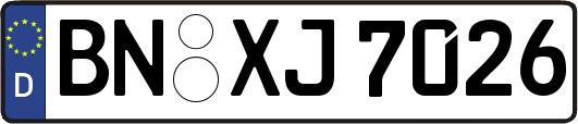 BN-XJ7026