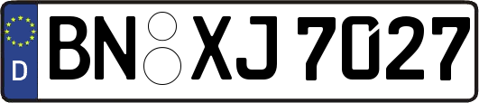 BN-XJ7027