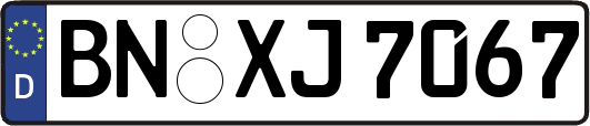 BN-XJ7067