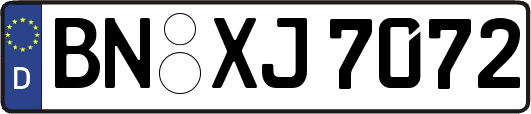 BN-XJ7072