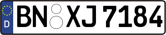 BN-XJ7184