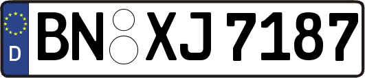 BN-XJ7187