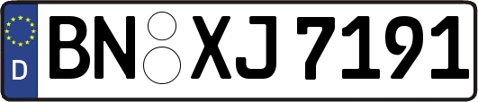 BN-XJ7191