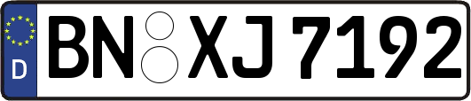 BN-XJ7192