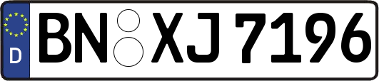 BN-XJ7196