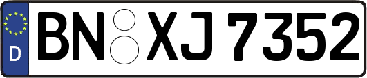 BN-XJ7352