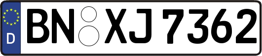 BN-XJ7362