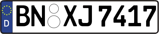 BN-XJ7417