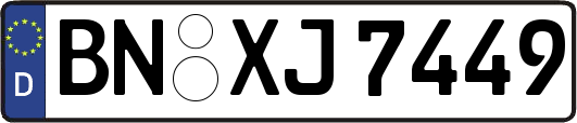 BN-XJ7449