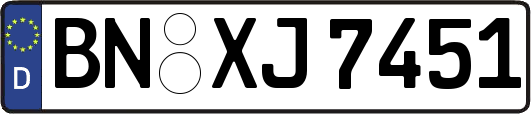 BN-XJ7451