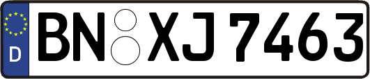 BN-XJ7463