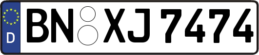 BN-XJ7474
