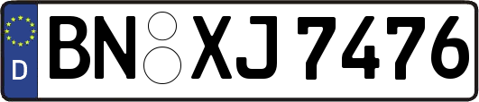 BN-XJ7476