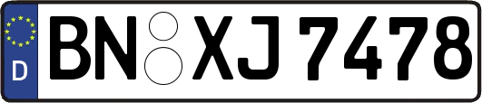 BN-XJ7478