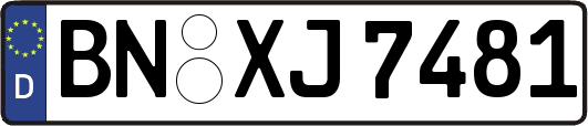 BN-XJ7481